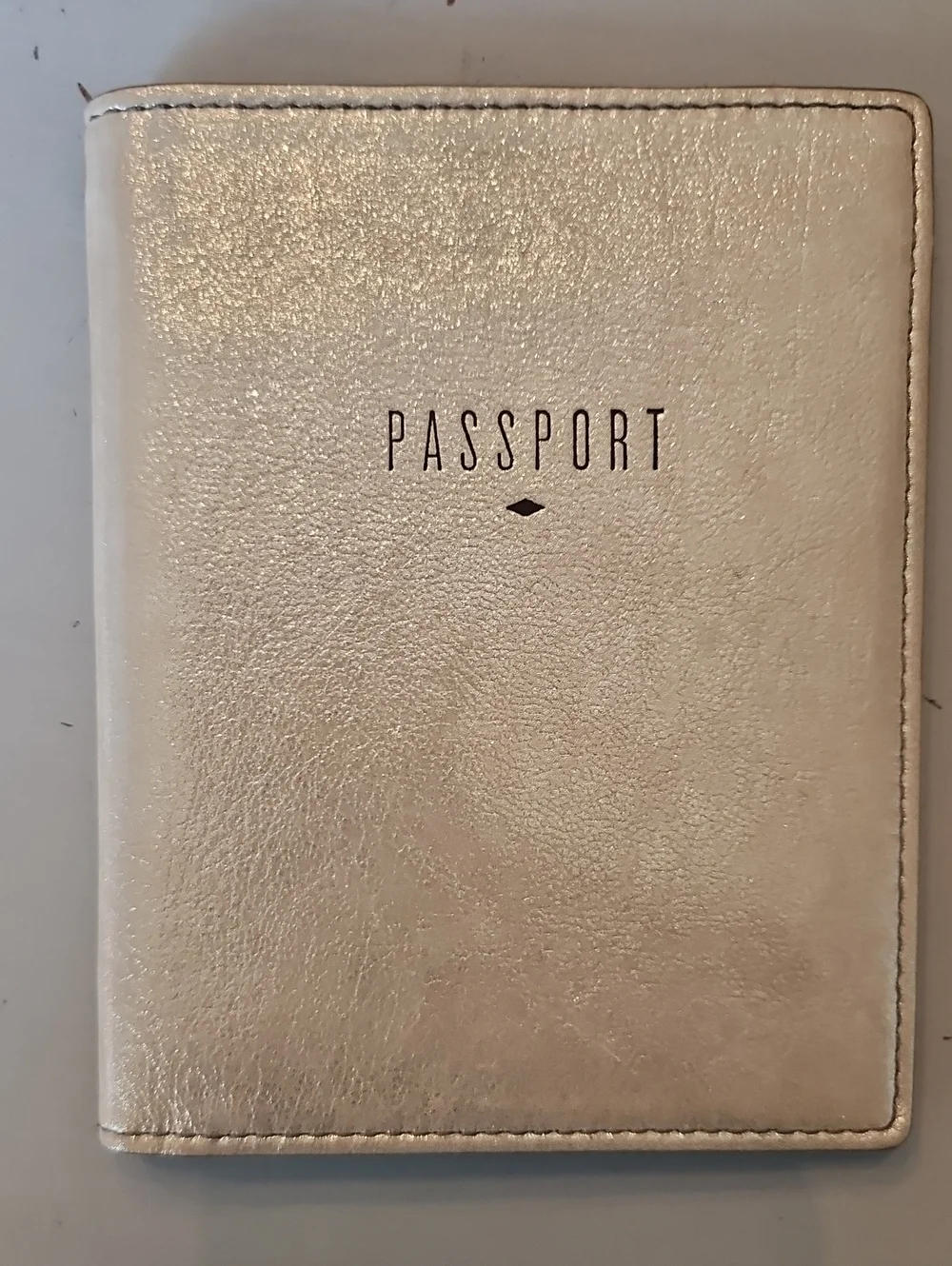 Fossil Leather Passport Holder